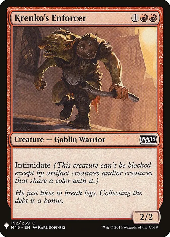 Krenko's Enforcer [The List]