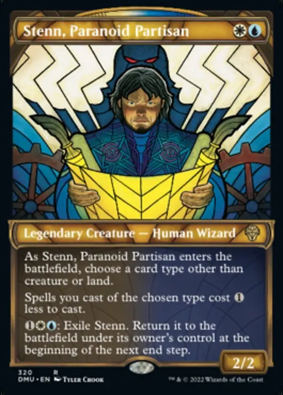 Stenn, Paranoid Partisan - Español (Showcase) [Dominaria United]