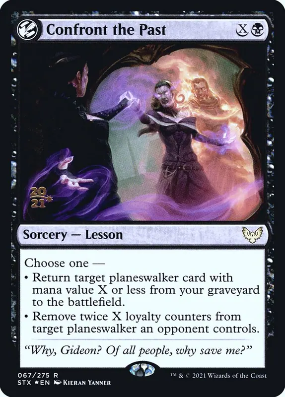 Confront the Past [Strixhaven: School of Mages Promos]