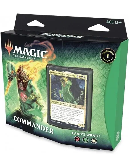 MTG COMMANDER LAND´S WRATH