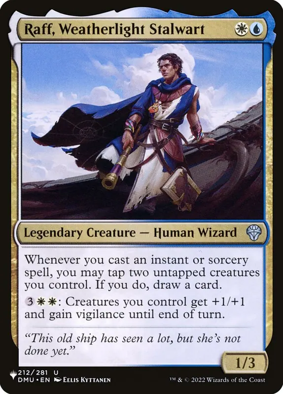 Raff, Weatherlight Stalwart [The List]