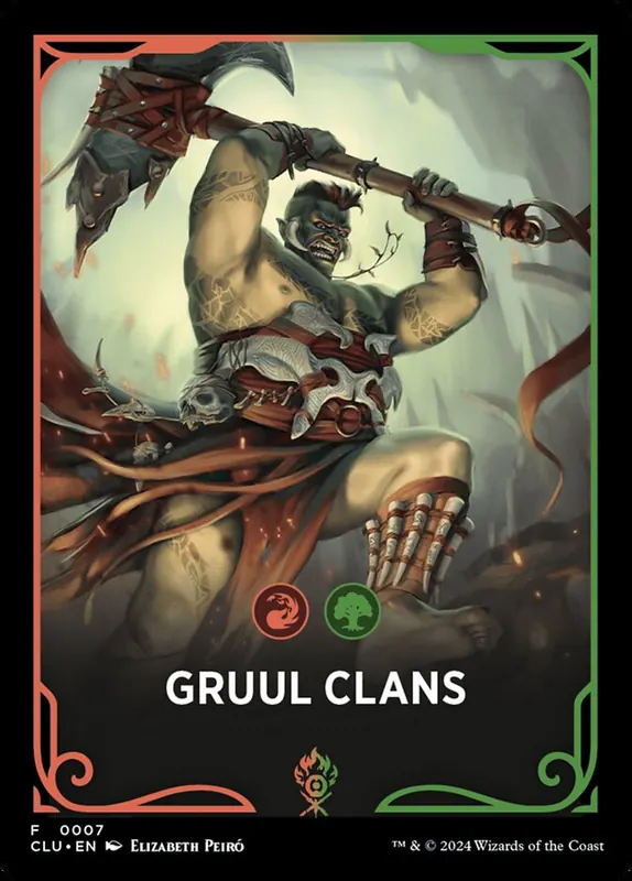 Gruul Clans [Ravnica: Clue Edition Front Cards]