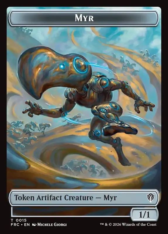 Myr [Reality Fracture Commander Tokens]