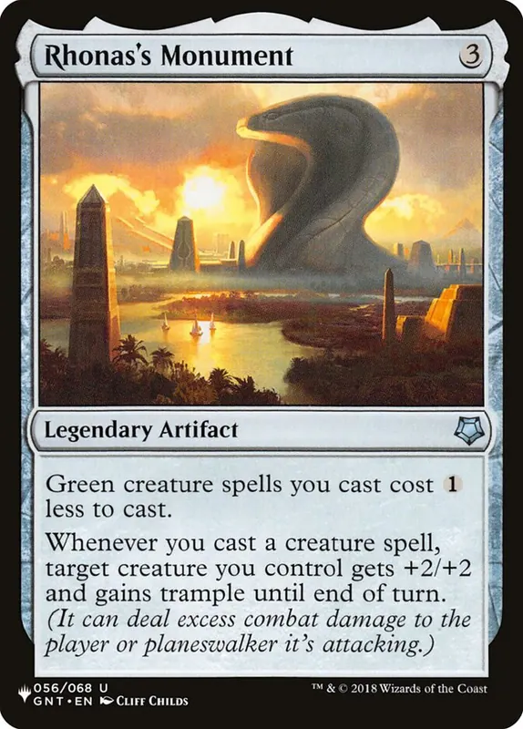 Rhonas's Monument [The List]