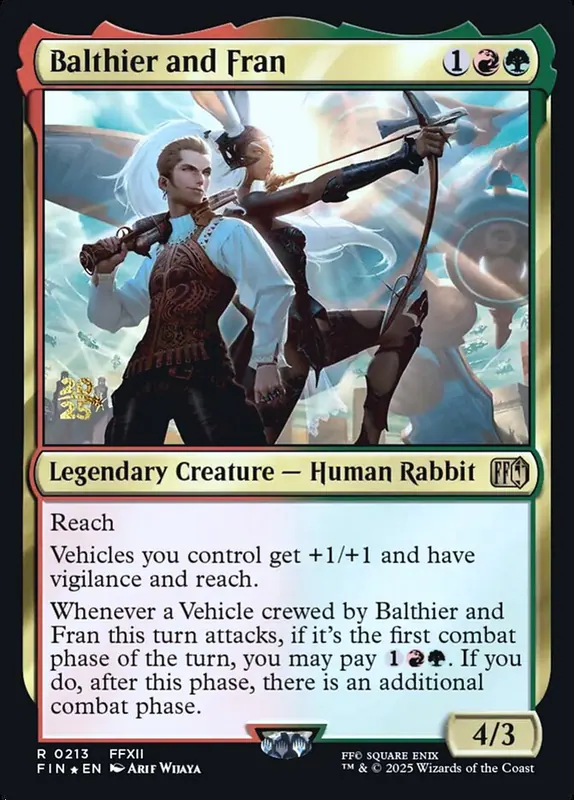 Balthier and Fran [Final Fantasy Promos]