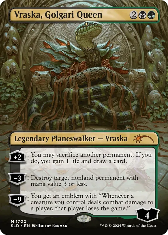 Vraska, Golgari Queen (1702) [Secret Lair Drop Series]