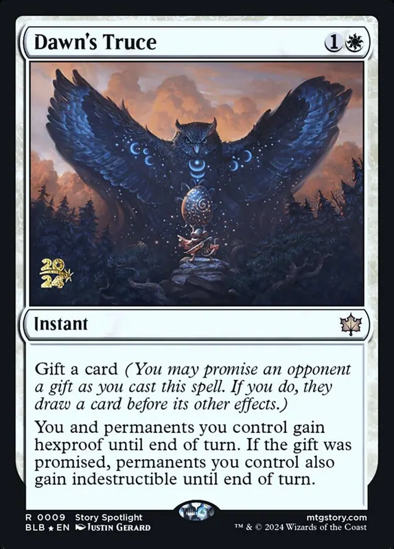 Dawn's Truce [Bloomburrow Promos]