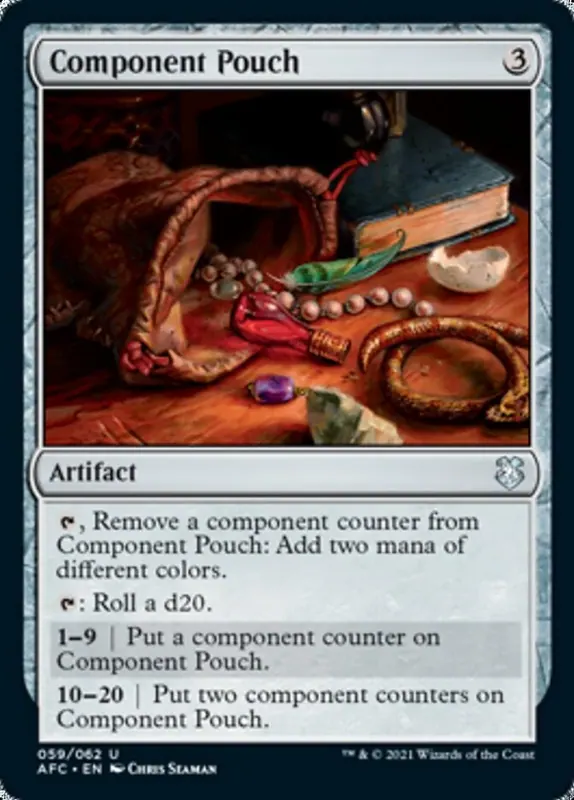 Component Pouch [Dungeons & Dragons: Adventures in the Forgotten Realms Commander] - Español