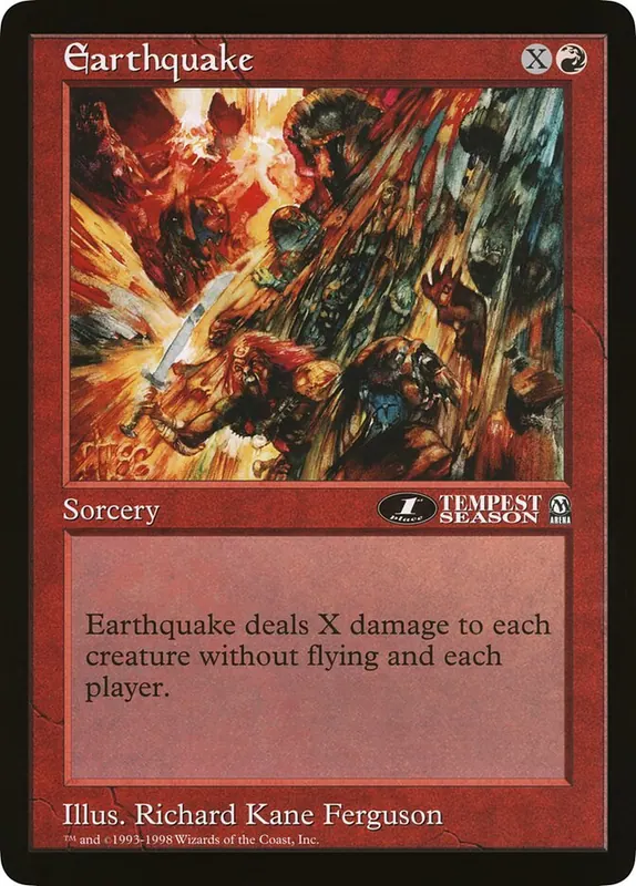 Earthquake [Oversized League Prizes]