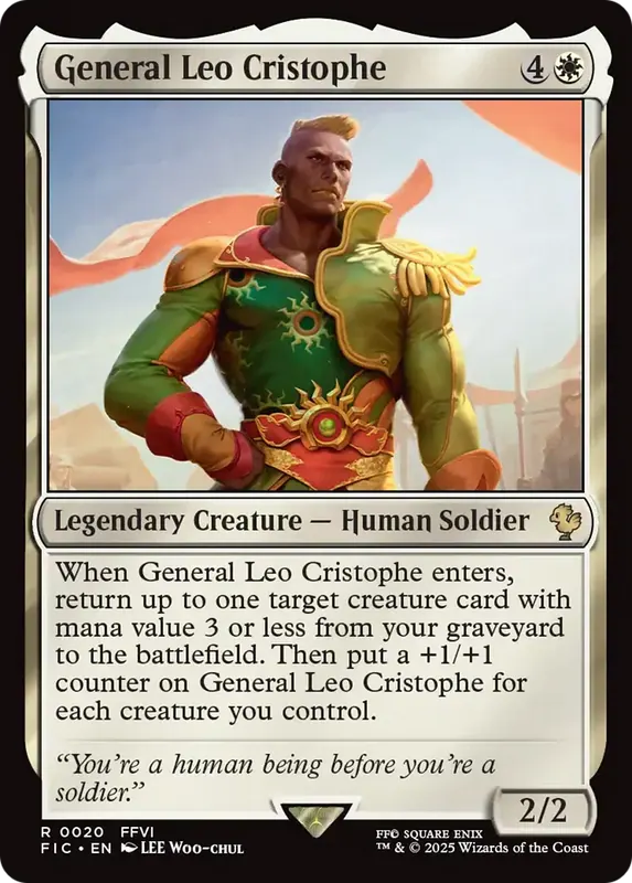 General Leo Cristophe [FINAL FANTASY Commander]