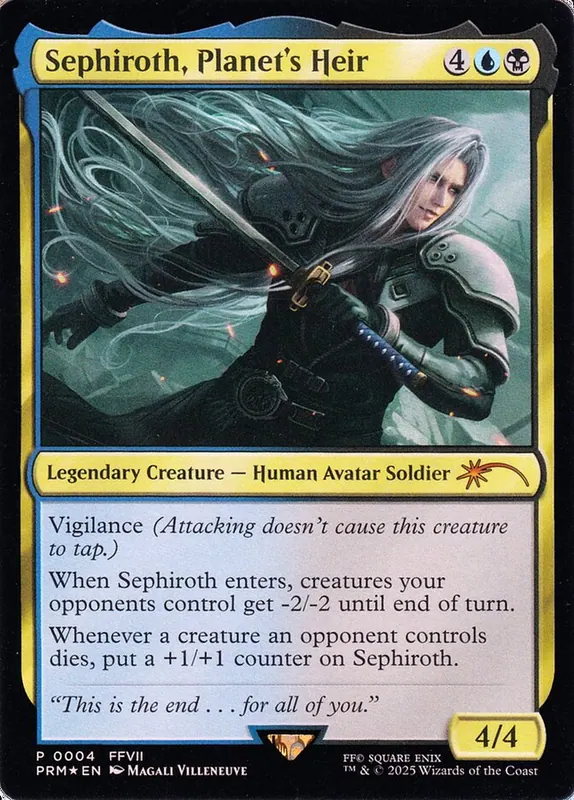 Sephiroth, Planet's Heir [Media and Collaboration Promos]