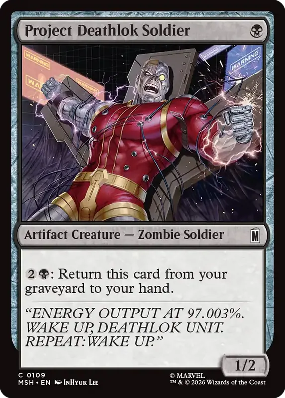 Project Deathlok Soldier [Marvel Super Heroes]