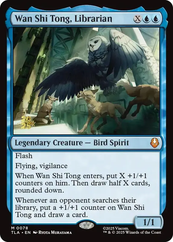 Wan Shi Tong, Librarian [Avatar: The Last Airbender Prerelease Cards]