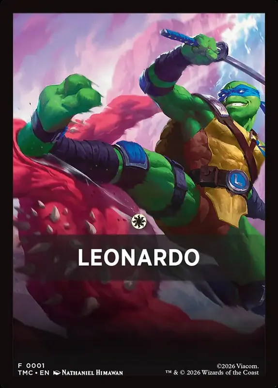 Leonardo [Teenage Mutant Ninja Turtles Eternal Front Cards]