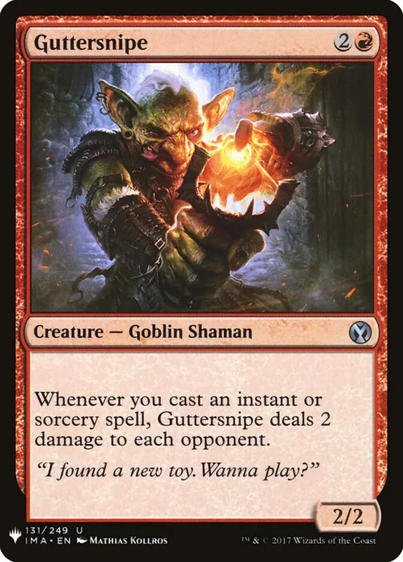 Guttersnipe [The List]
