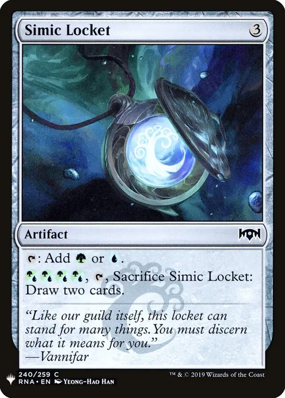 Simic Locket [The List]