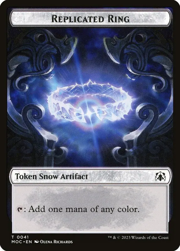 Replicated Ring [March of the Machine Commander Tokens]