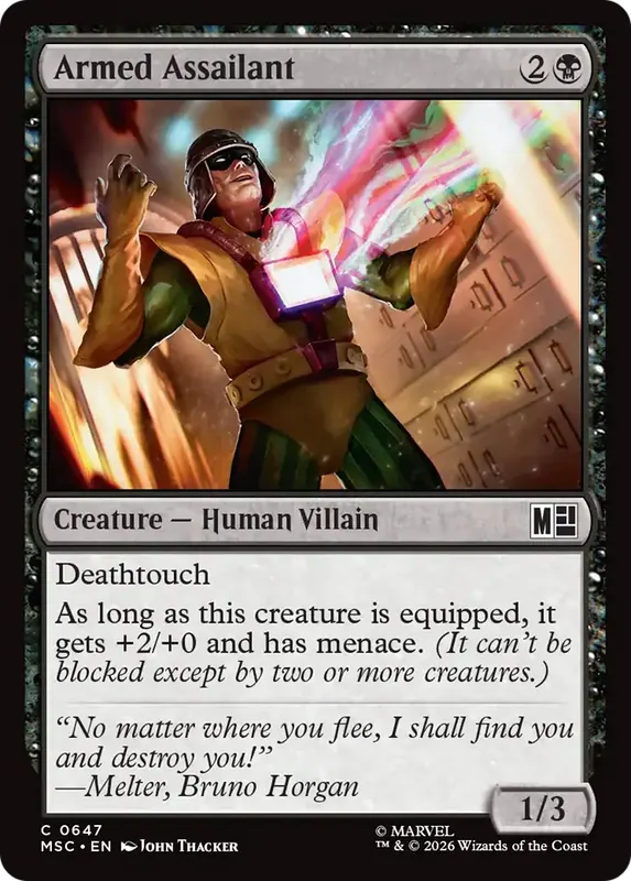 Armed Assailant [Marvel Super Heroes Commander]