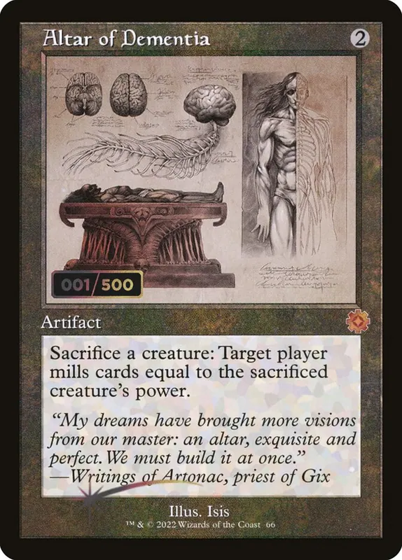 Altar of Dementia [The Brothers' War Retro Artifacts]