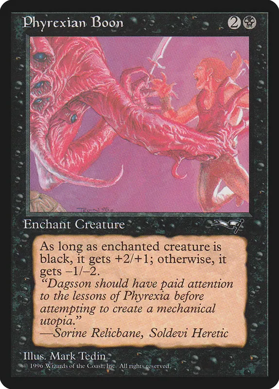 Phyrexian Boon [Alliances]