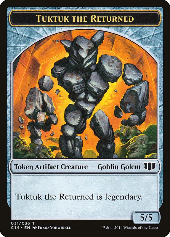 Tuktuk the Returned [Commander 2014 Tokens]