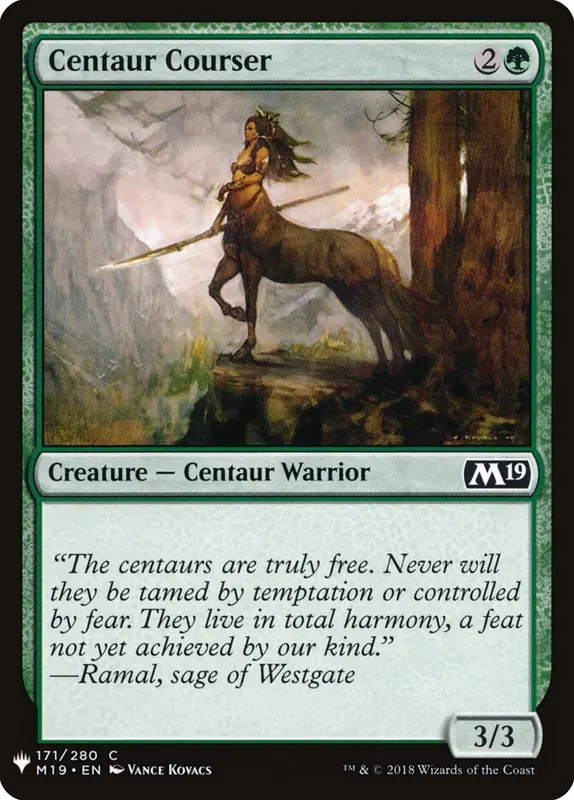 Centaur Courser [The List]