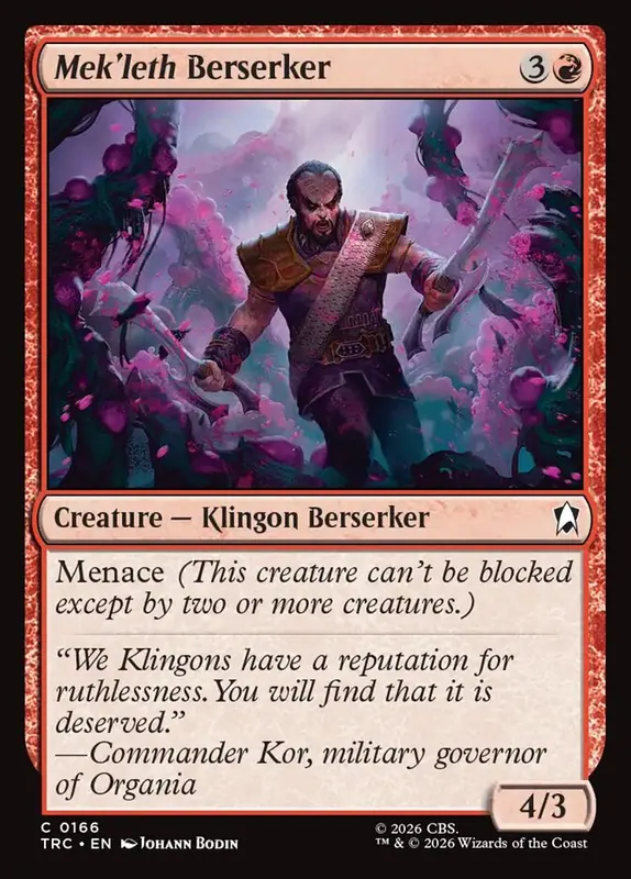Mek'leth Berserker [Star Trek Commander]
