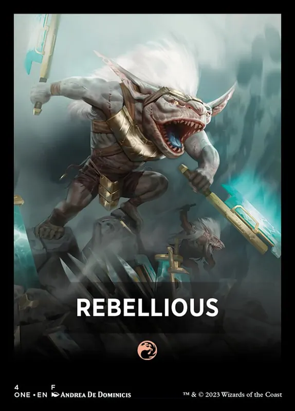 Rebellious [Phyrexia: All Will Be One Jumpstart Front Cards]
