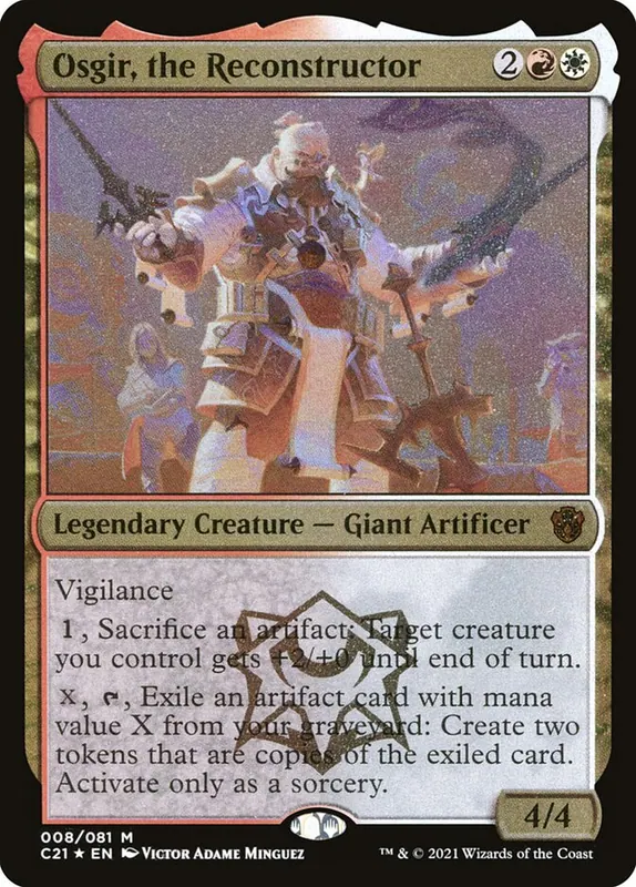 Osgir, the Reconstructor [Commander 2021 Display Commanders]