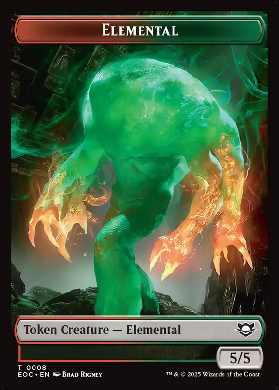 Elemental [Edge of Eternities Commander Tokens]