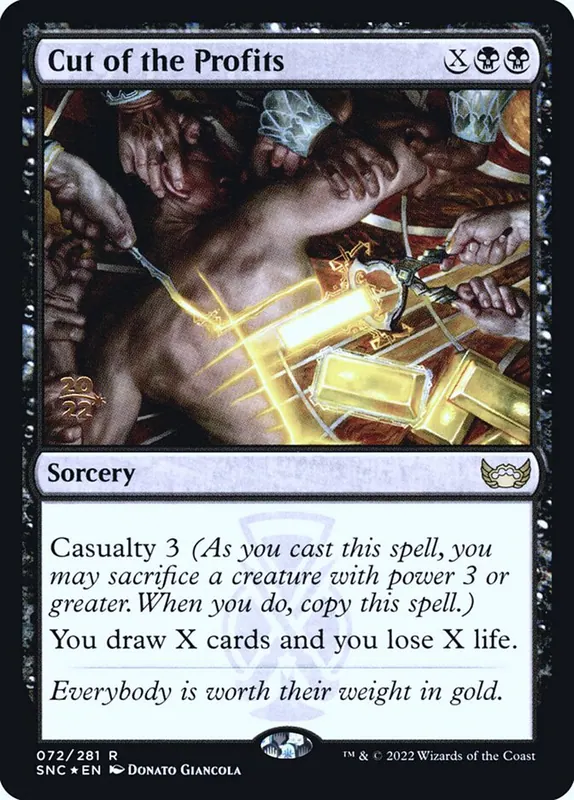 Cut of the Profits [Streets of New Capenna Promos]