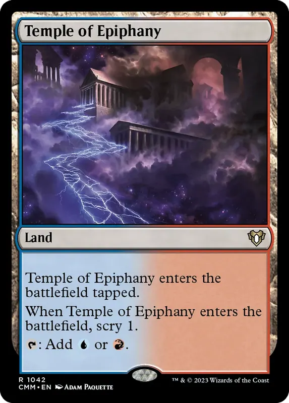 Temple of Epiphany [Commander Masters]