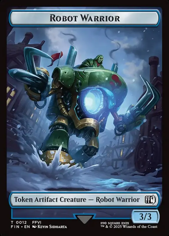 Robot Warrior [Final Fantasy Tokens]