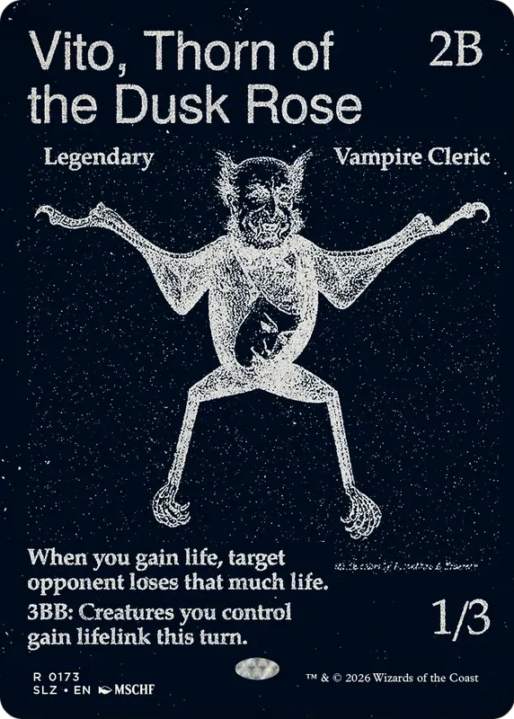 Vito, Thorn of the Dusk Rose (0173) [Secret Lair x MSCHF: The Zeta Set]