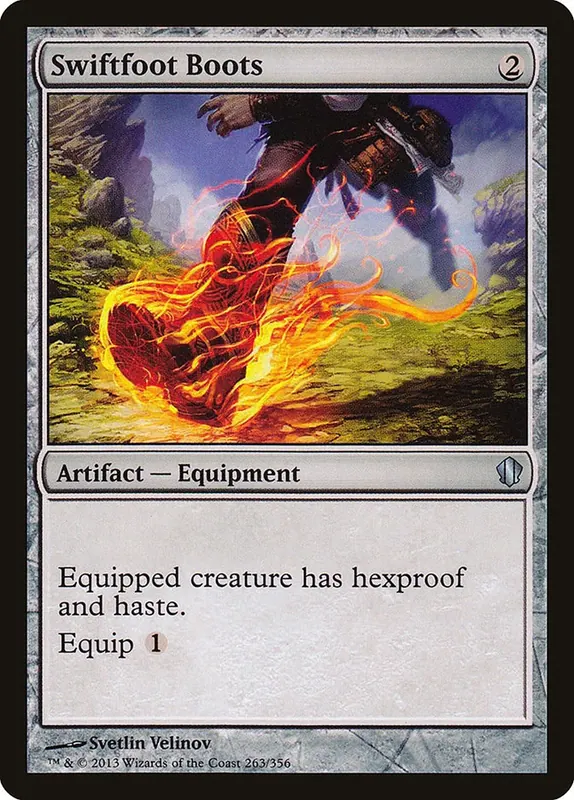 Swiftfoot Boots [Commander 2013] - Español