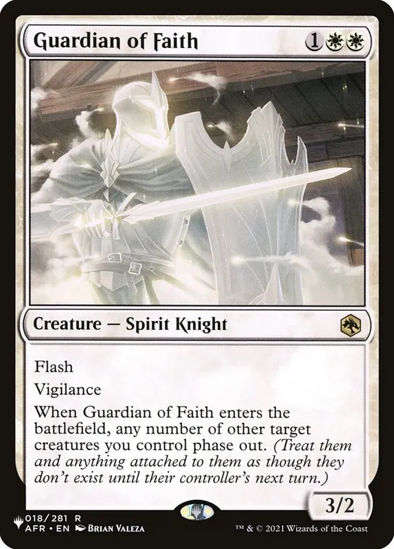 Guardian of Faith [The List]