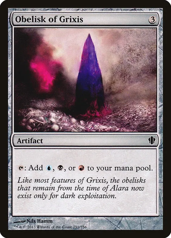 Obelisk of Grixis [Commander 2013]