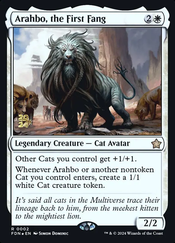 Arahbo, the First Fang [Foundations Promos]