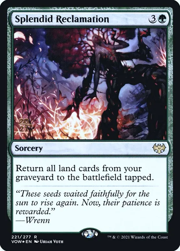 Splendid Reclamation [Innistrad: Crimson Vow Promos]