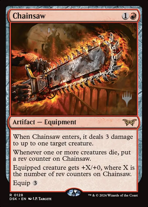 Chainsaw [Duskmourn: House of Horror Promos]