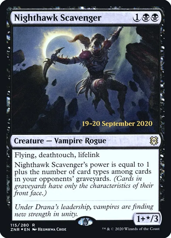 Nighthawk Scavenger [Zendikar Rising Promos]