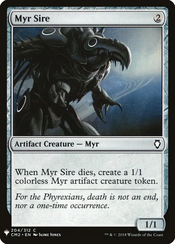 Myr Sire [The List]