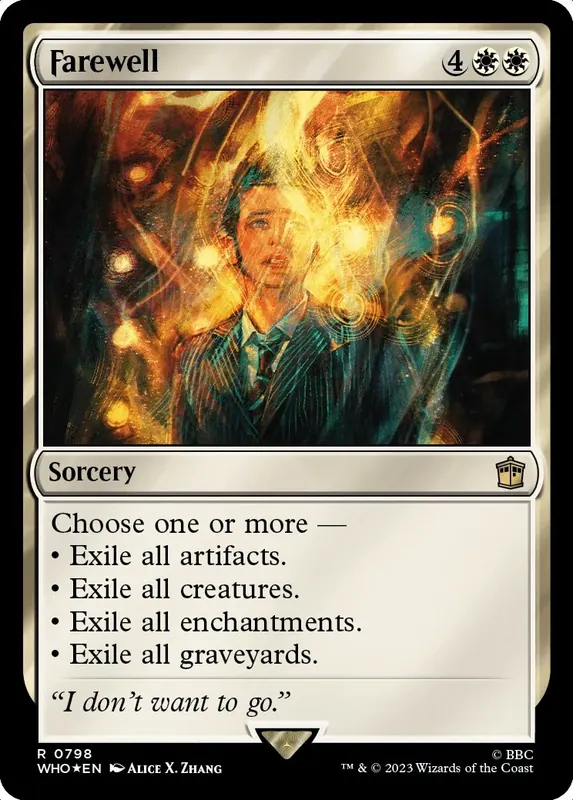 Farewell (Surge Foil) [Doctor Who]