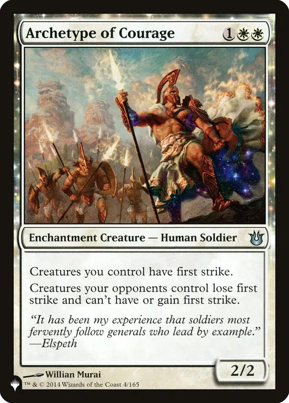 Archetype of Courage [The List]