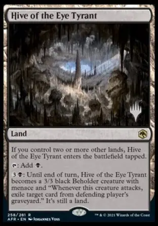 Hive of the Eye Tyrant (Promo Pack) [Dungeons & Dragons: Adventures in the Forgotten Realms Promos]