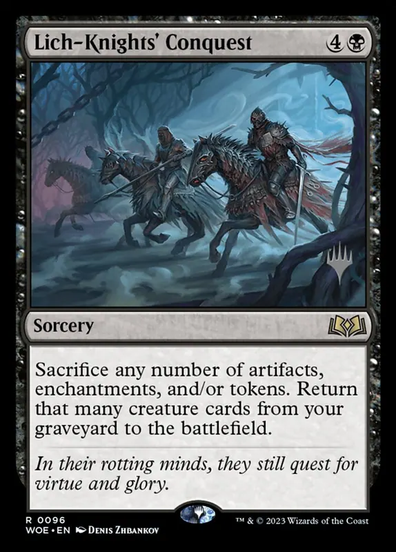 Lich-Knights' Conquest [Wilds of Eldraine Promos]
