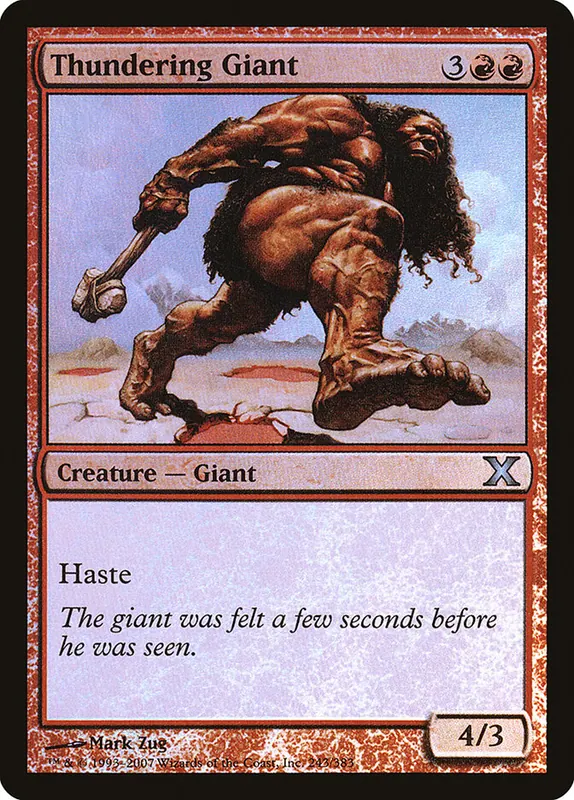 Thundering Giant [Tenth Edition]