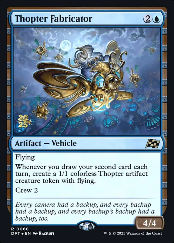 Thopter Fabricator [Aetherdrift Promos]