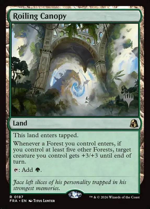 Roiling Canopy [Reality Fracture Promos]