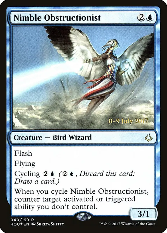 Nimble Obstructionist [Hour of Devastation Promos]